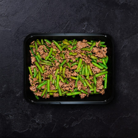 Low Carb Mager Rundergehakt Sperziebonen Teriyaki