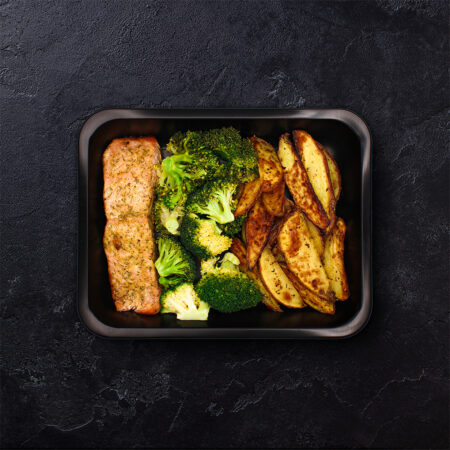 Zalm Broccoli Roseval Aardappel